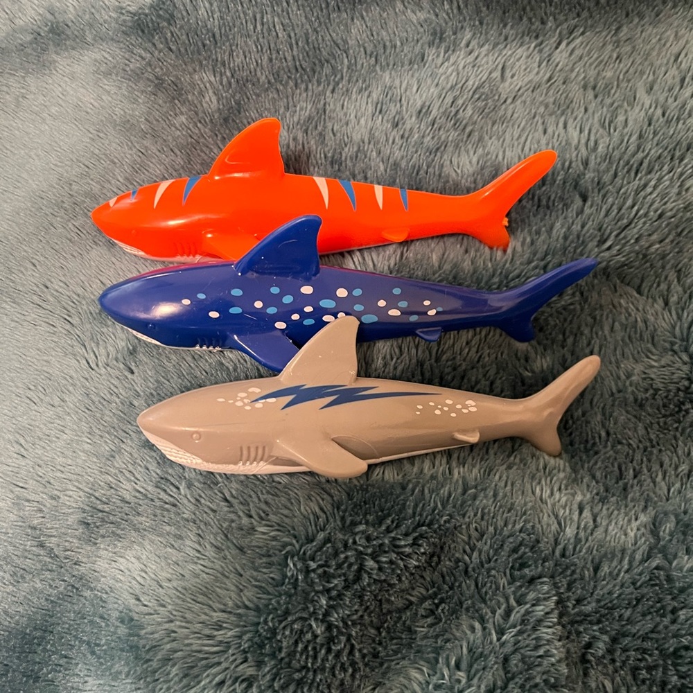 Kid toy sharks